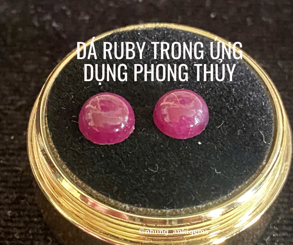 đá Ruby phong thủy