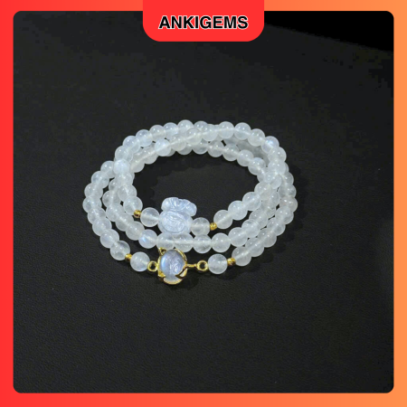Vòng tay phong thủy Moonstone