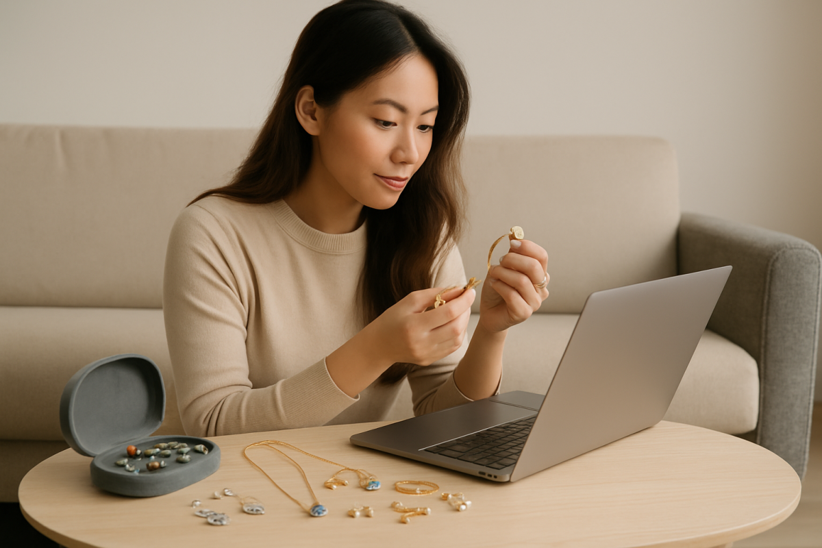 Cách bắt đầu một blog trang sức và kiếm tiền