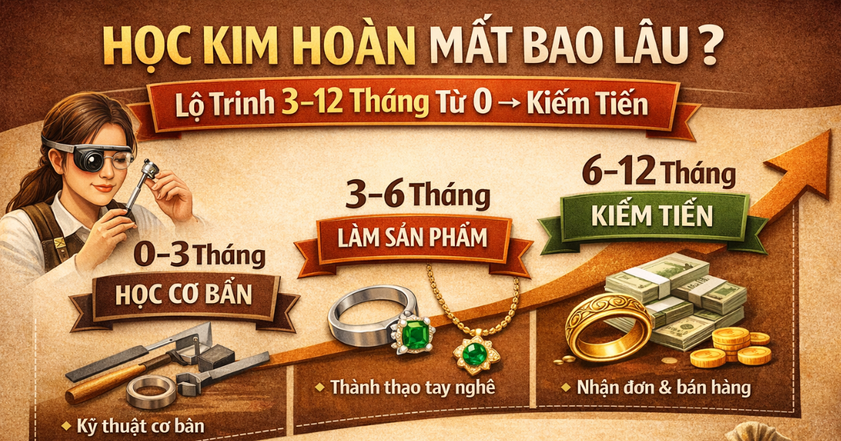 Học Kim Hoàn Mất Bao Lâu