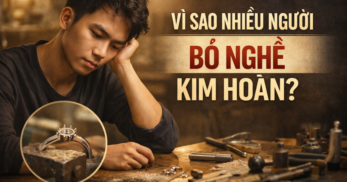 Vì Sao Nhiều Người Bỏ Nghề Kim Hoàn